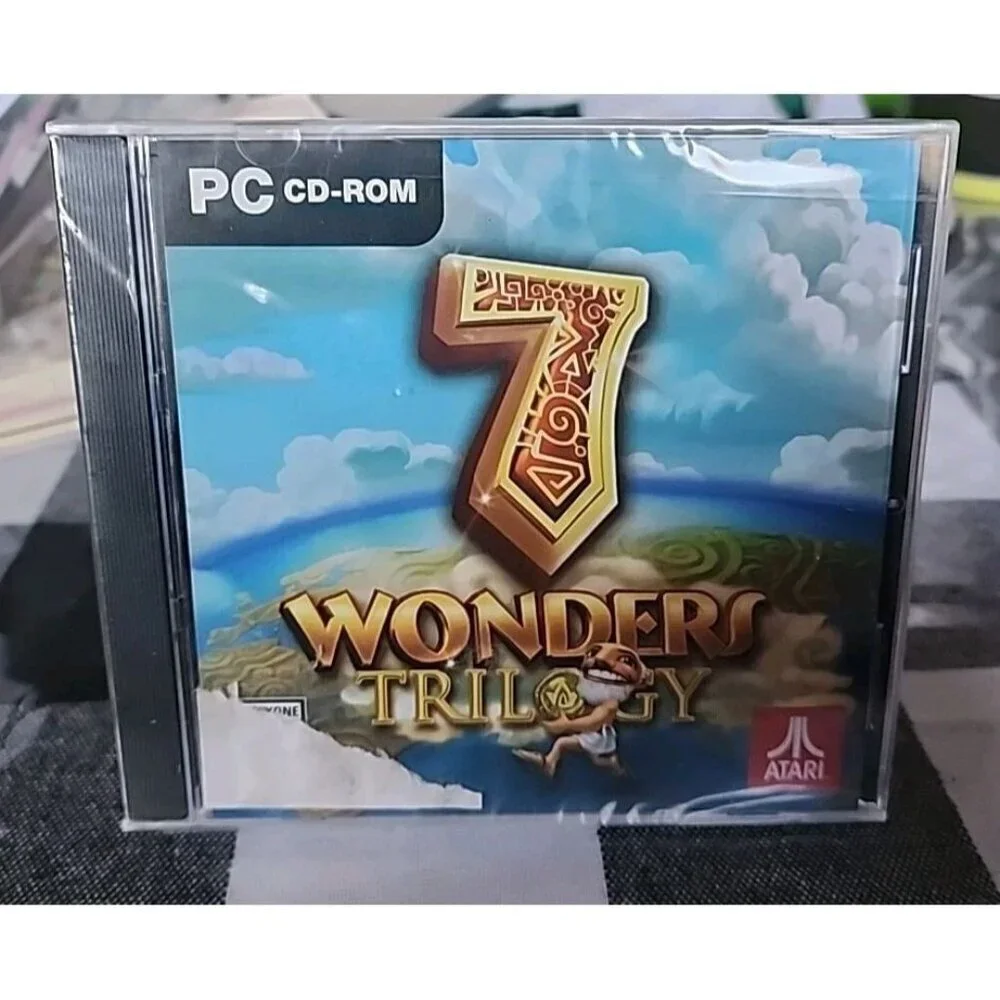 7 Wonders Trilogy PC Cd-Rom 3 Great Games E For Everyone